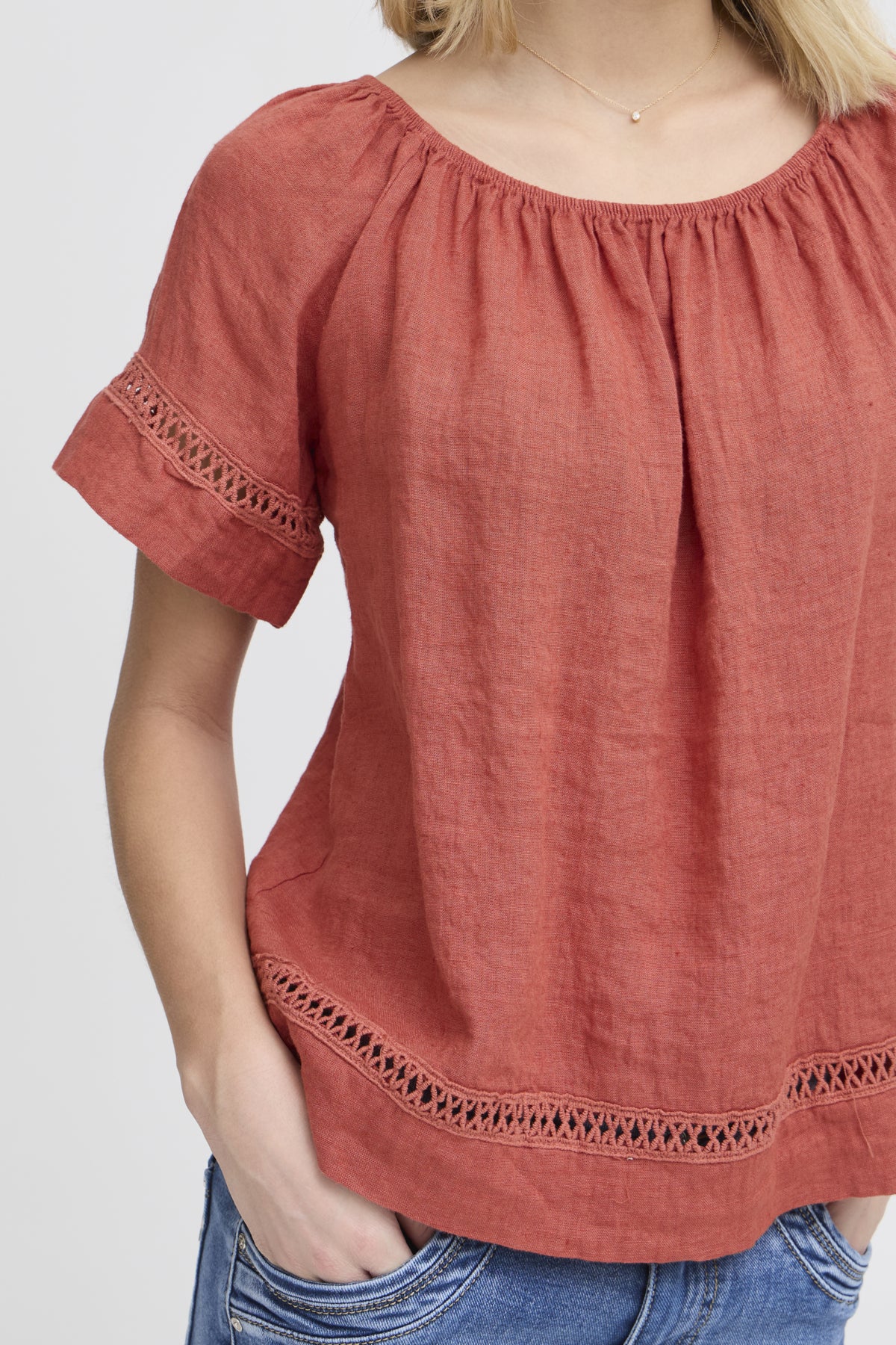 SBFONTANELLE SS BLOUSE