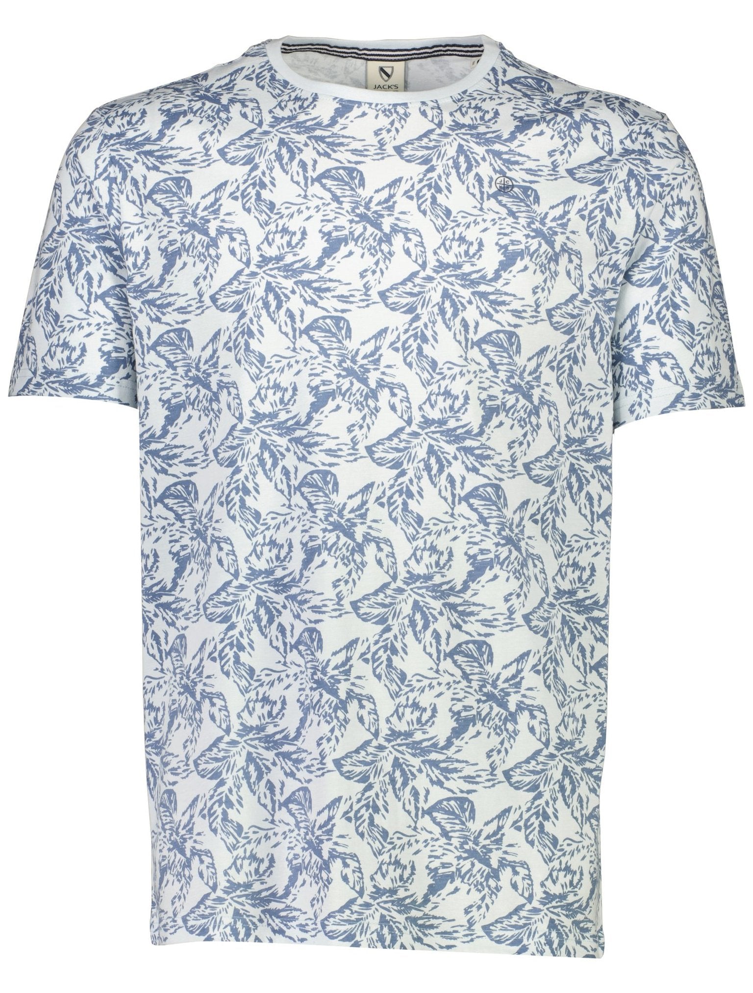 O-neck tee with AOP