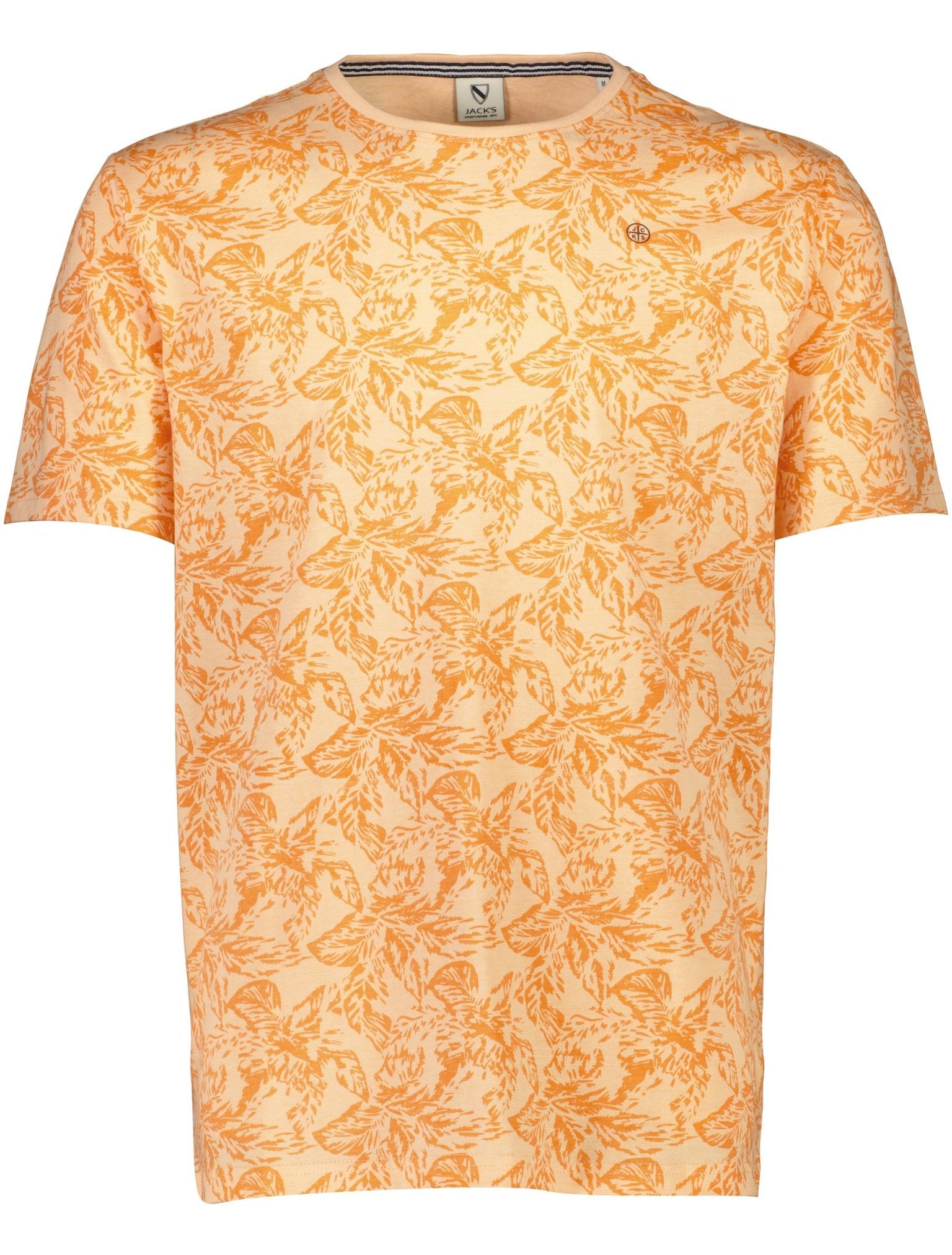 O-neck tee with AOP