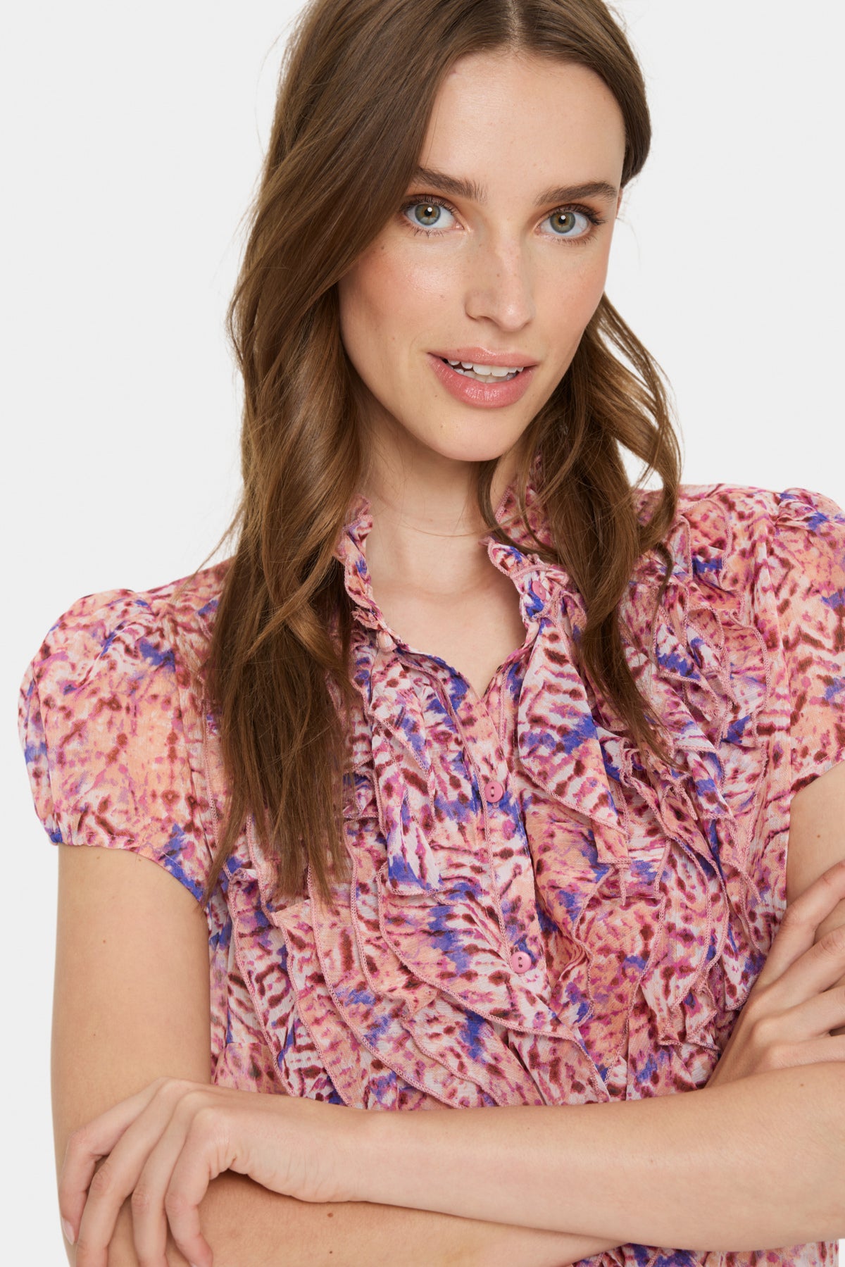 LiljaSZ Crinkle SS Shirt