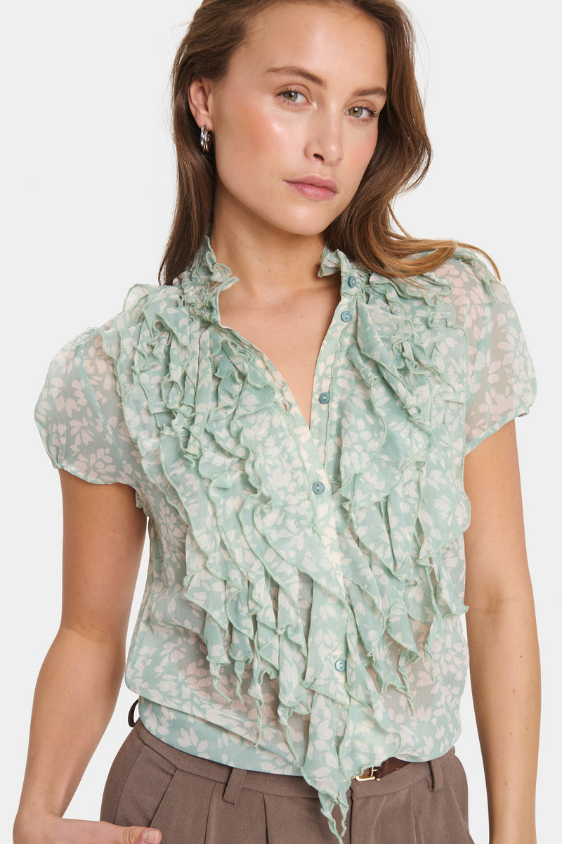 LiljaSZ Crinkle SS Shirt