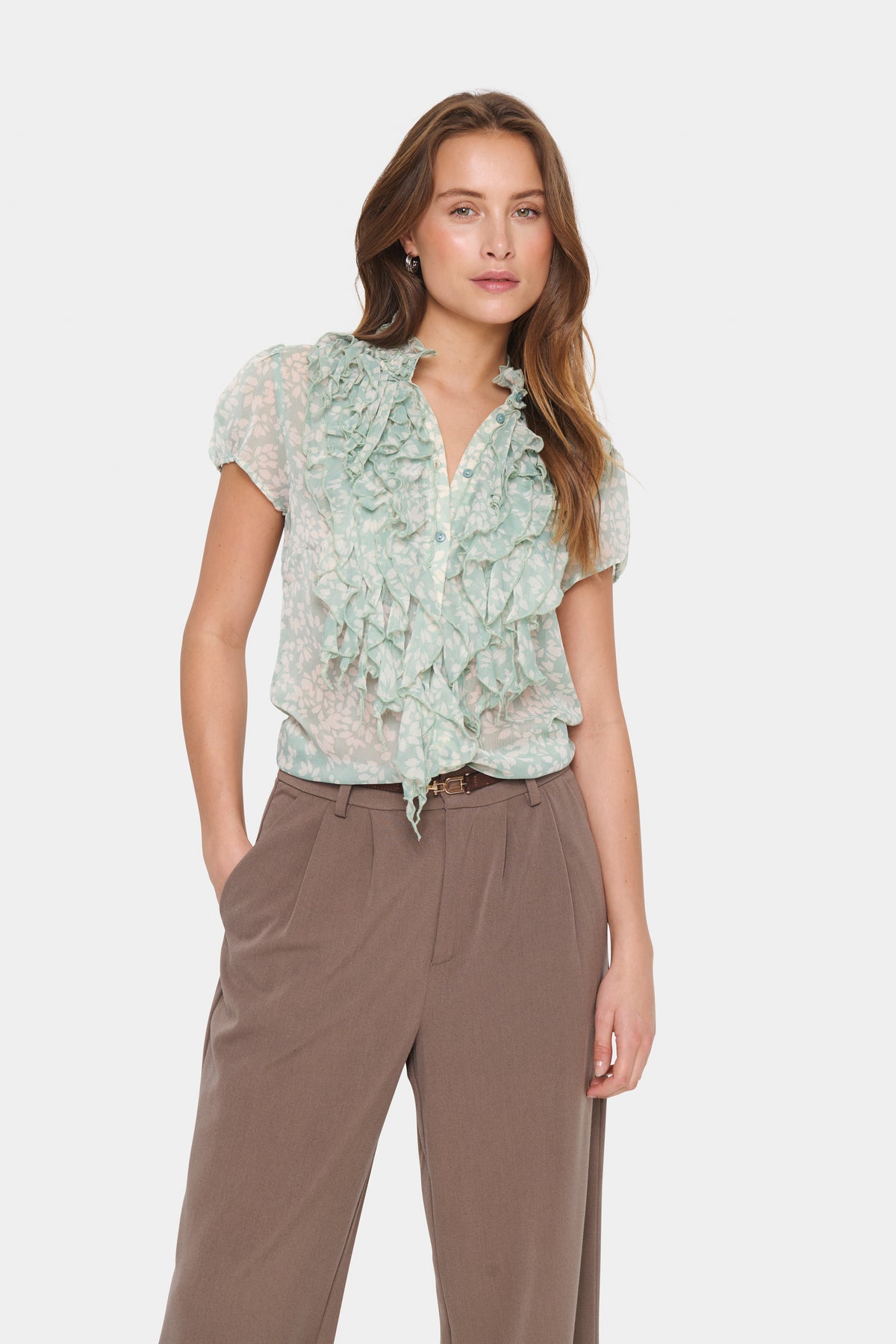 LiljaSZ Crinkle SS Shirt