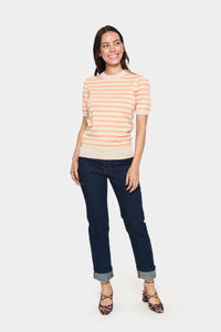 MilaSZ SS Striped Pullover