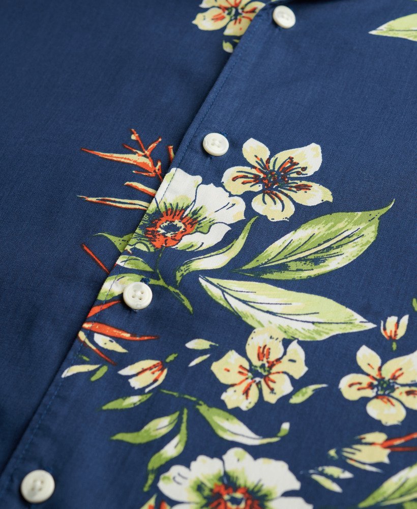 HAWAIIAN PRINT S/S SHIRT