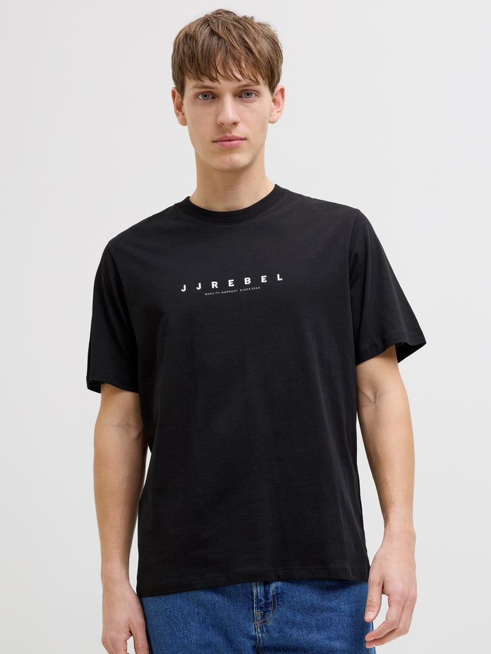 JREBROCKY LOGO TEE SS CREW NECK SN