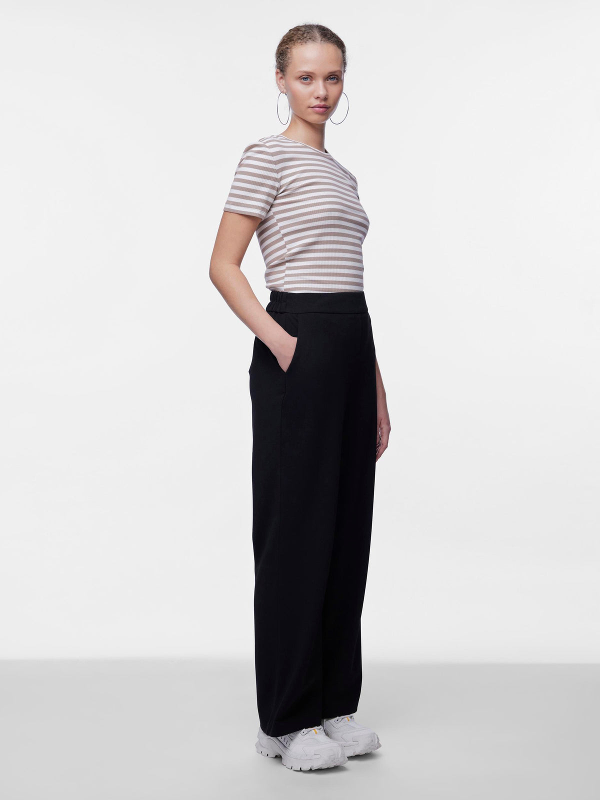 PCNULA HW WIDE PANTS NOOS