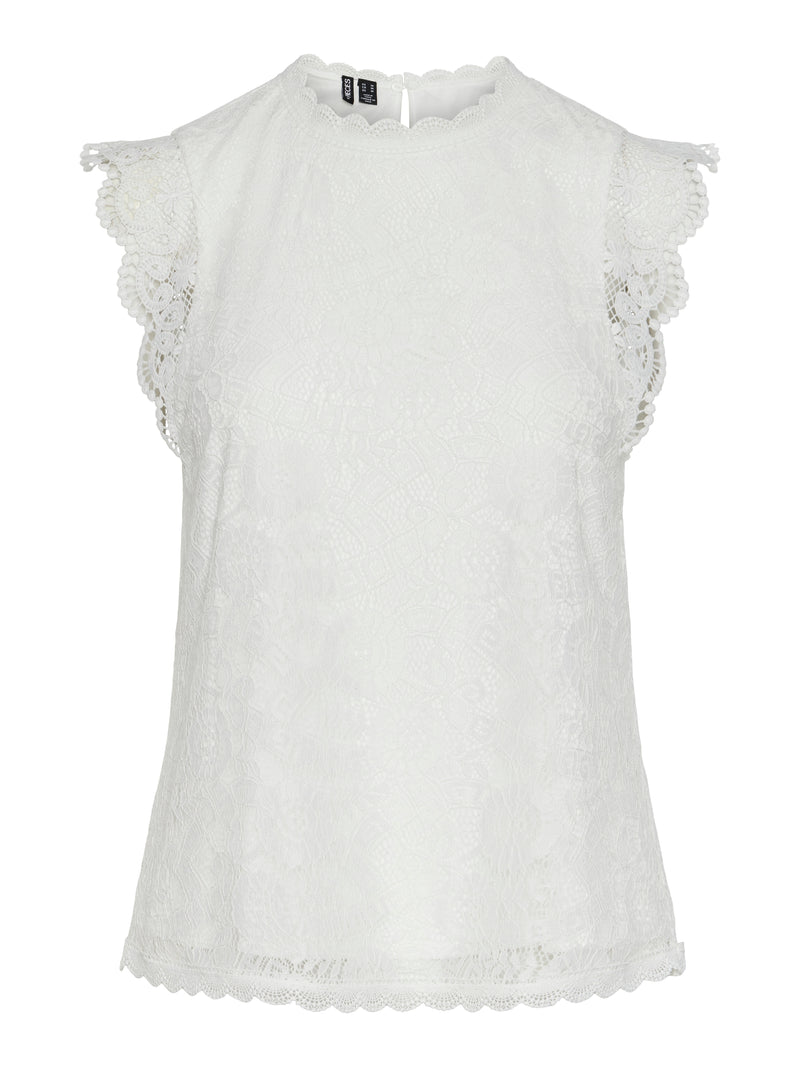 PCOLLINE SL LACE TOP NOOS BC