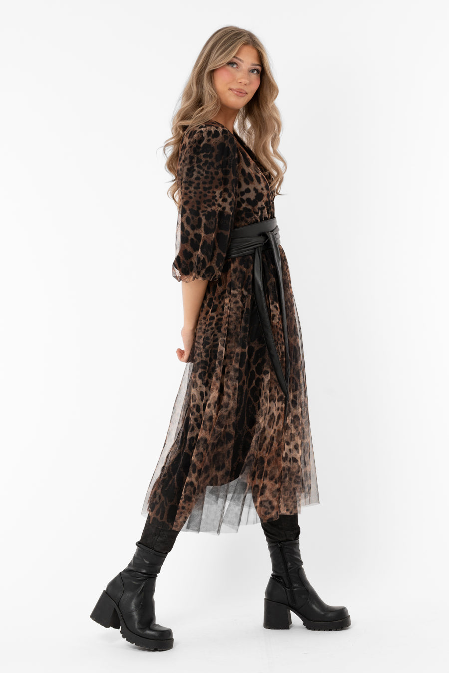 PRISCILLA TULLE DRESS