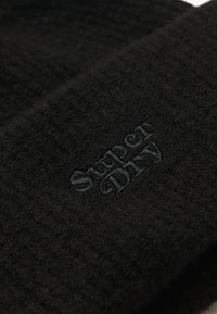SOFT RIB KNIT BEANIE HAT