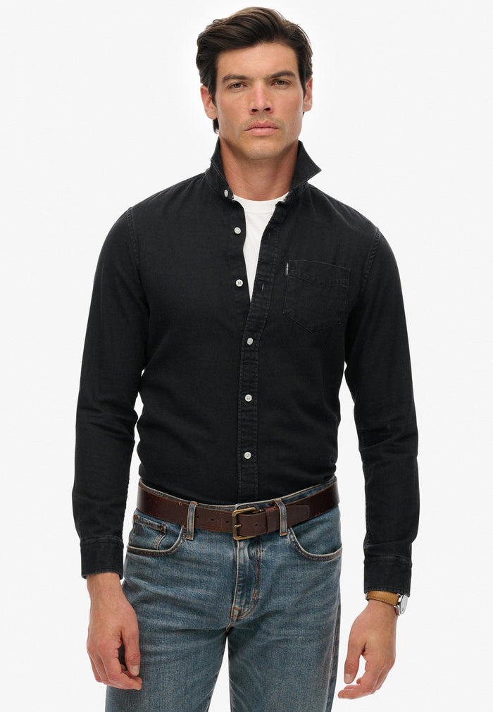 ESSENTIALS L/S DENIM SHIRT