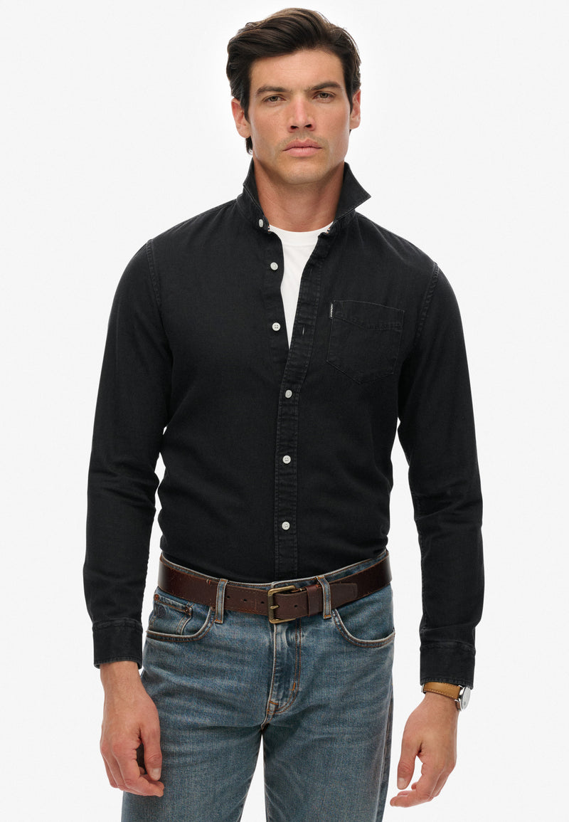 ESSENTIALS L/S DENIM SHIRT