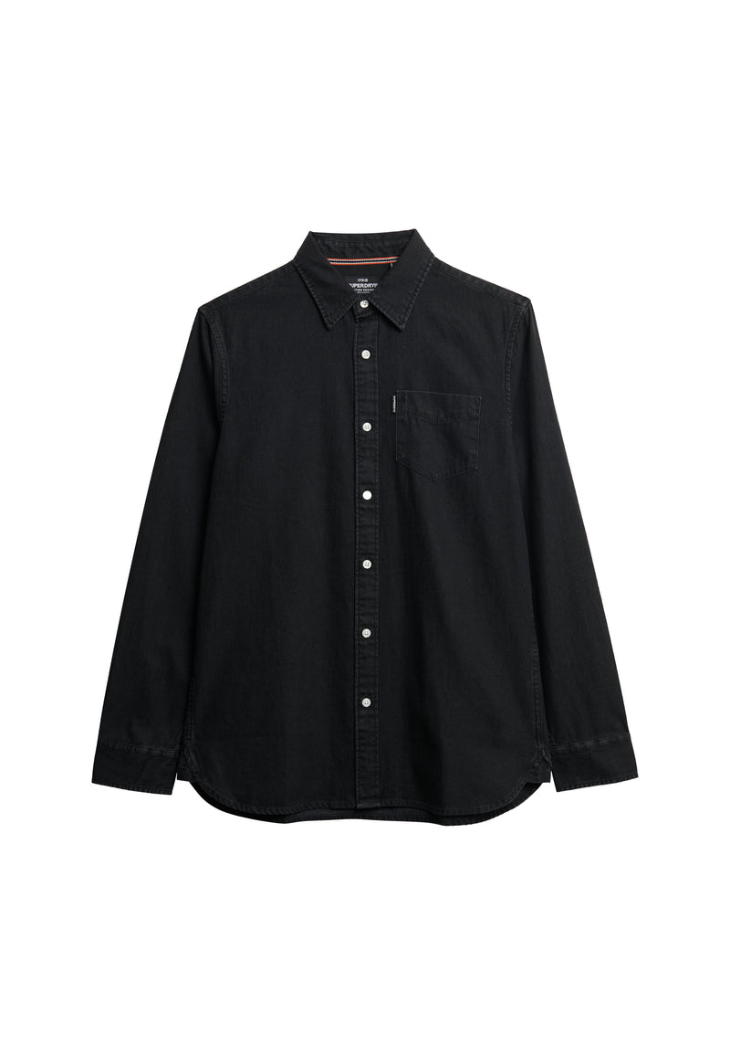 ESSENTIALS L/S DENIM SHIRT