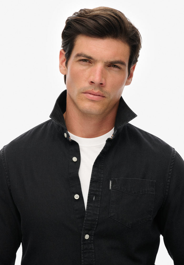 ESSENTIALS L/S DENIM SHIRT