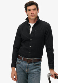 ESSENTIALS L/S DENIM SHIRT