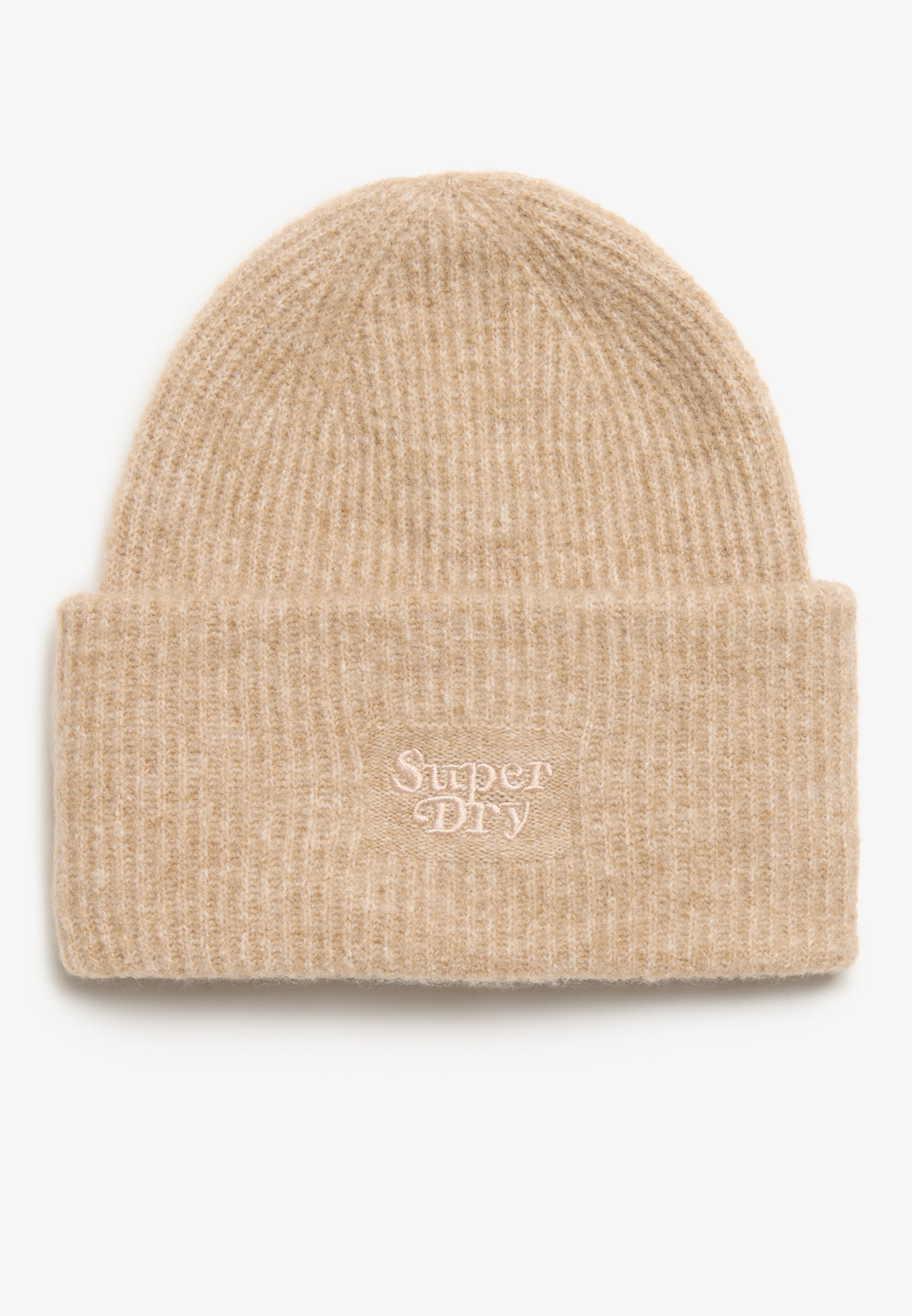 SOFT RIB KNIT BEANIE HAT