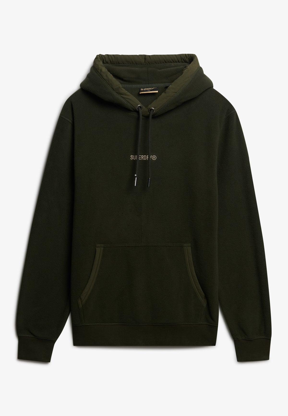 MICRO LOGO FLEECE HOOD
