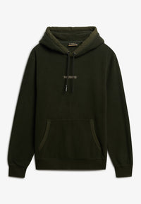 MICRO LOGO FLEECE HOOD