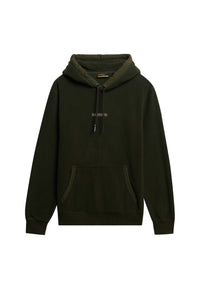 MICRO LOGO FLEECE HOOD