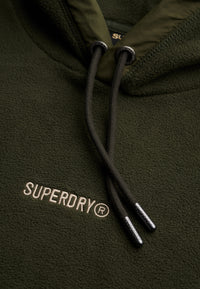 MICRO LOGO FLEECE HOOD