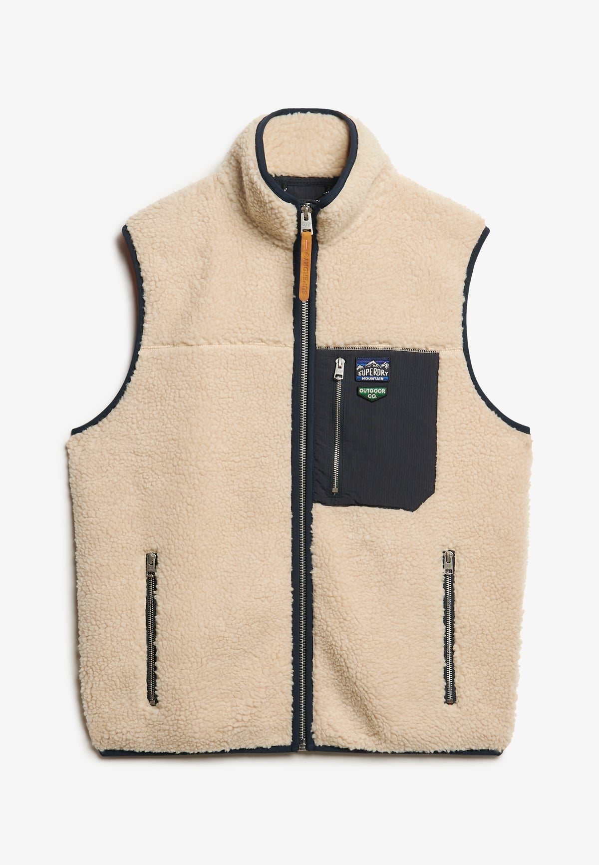 VINTAGE RETRO FLEECE GILET