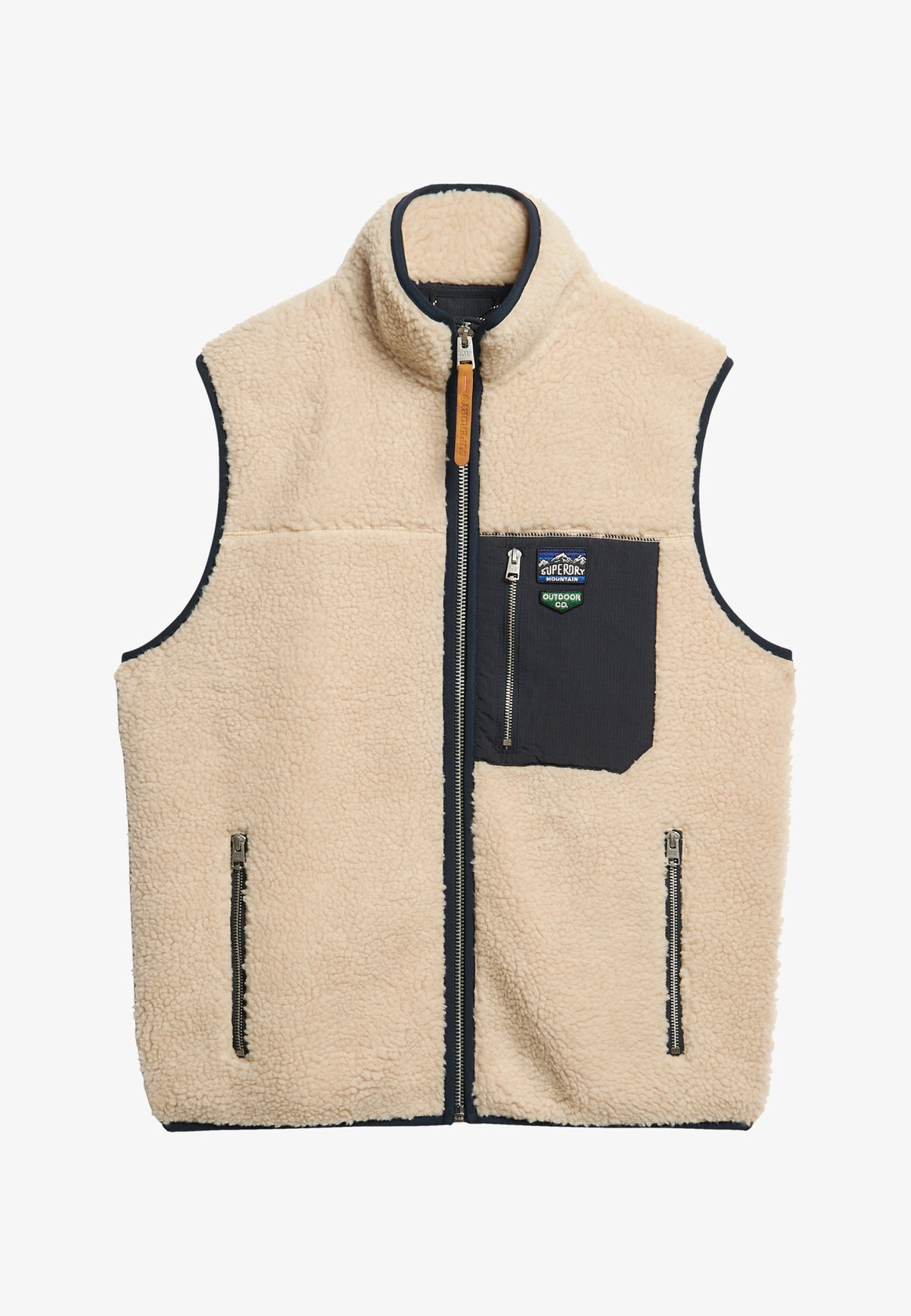 VINTAGE RETRO FLEECE GILET