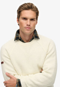 CHUNKY RAGLAN JUMPER