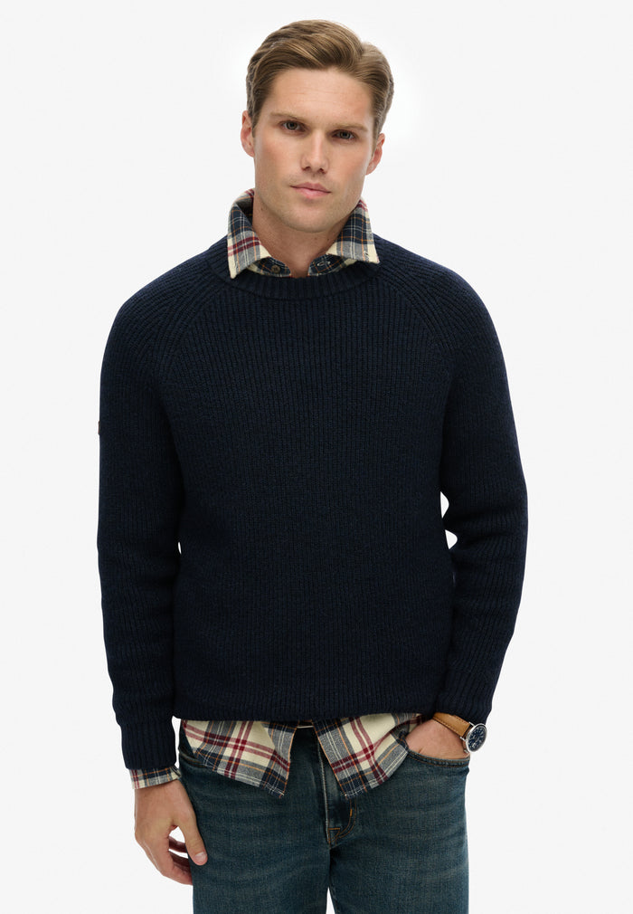 CHUNKY RAGLAN JUMPER