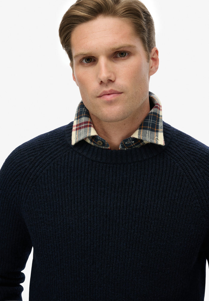 CHUNKY RAGLAN JUMPER