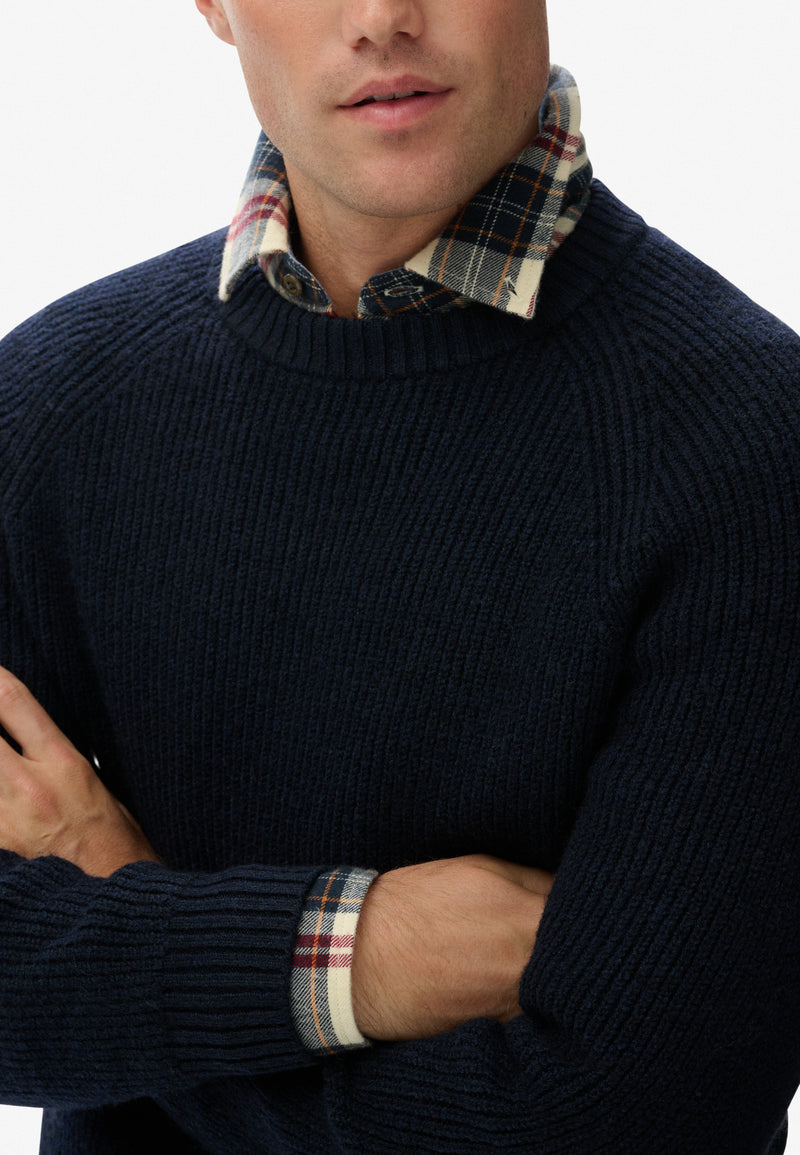 CHUNKY RAGLAN JUMPER