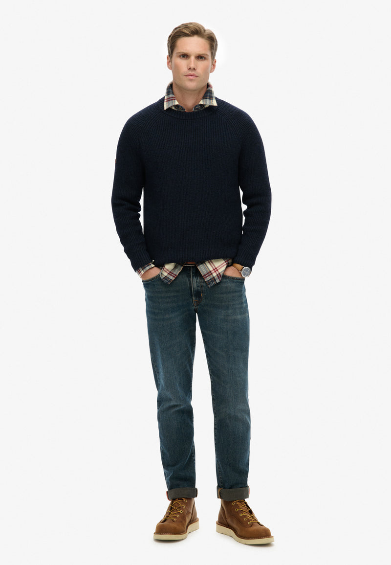 CHUNKY RAGLAN JUMPER