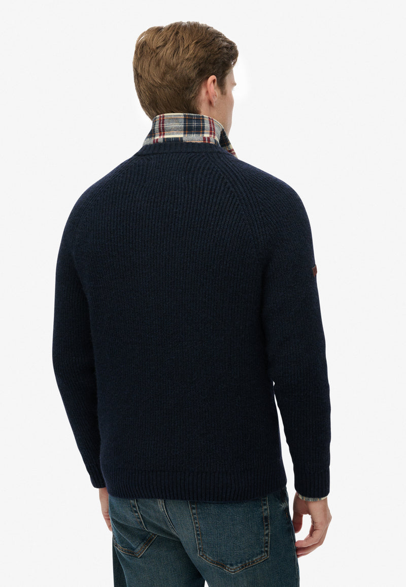 CHUNKY RAGLAN JUMPER