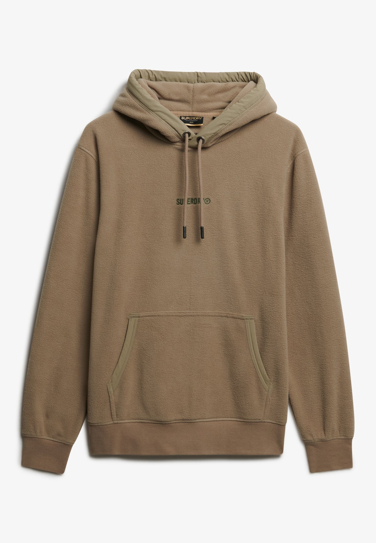 MICRO LOGO FLEECE HOOD