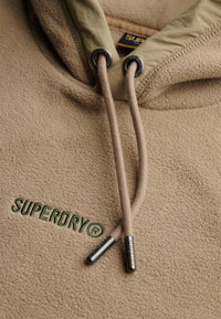 MICRO LOGO FLEECE HOOD