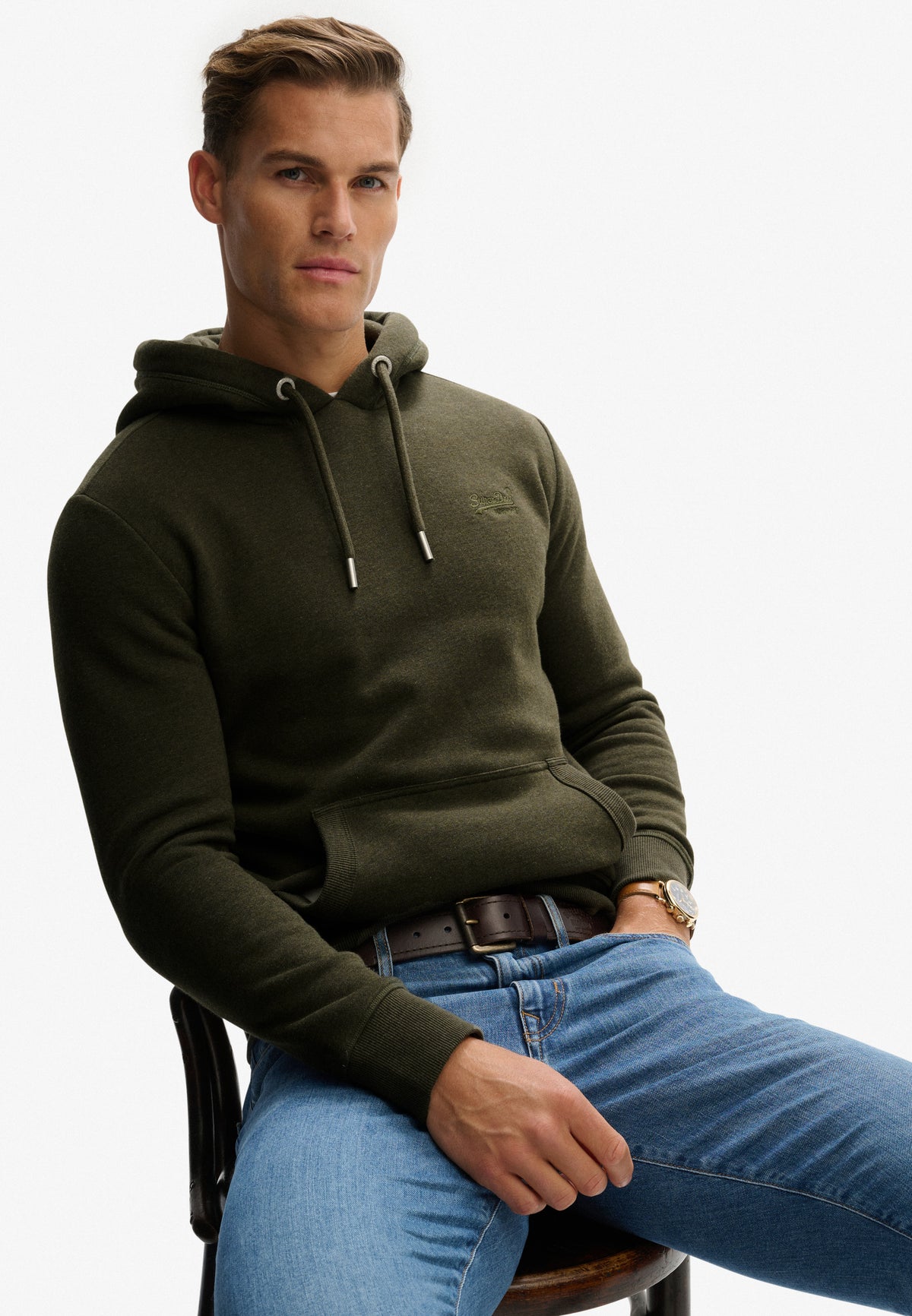 VINTAGE LOGO EMB HOOD