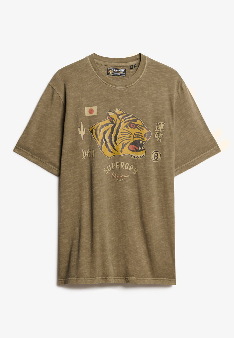 CAMPAIGN SOUVENIR LOOSE TEE