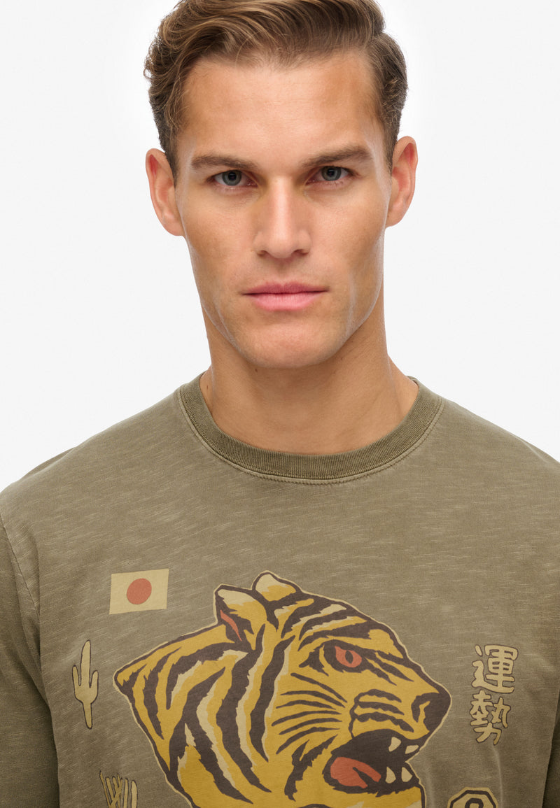 CAMPAIGN SOUVENIR LOOSE TEE