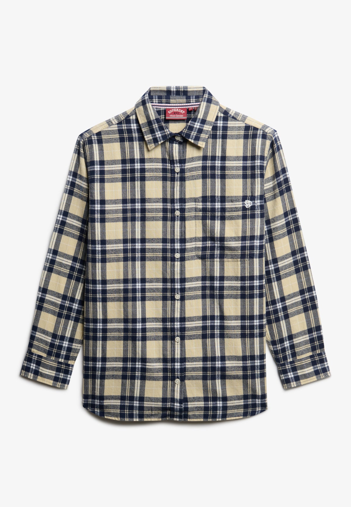 CHECK FLANNEL BOYFRIEND SHIRT