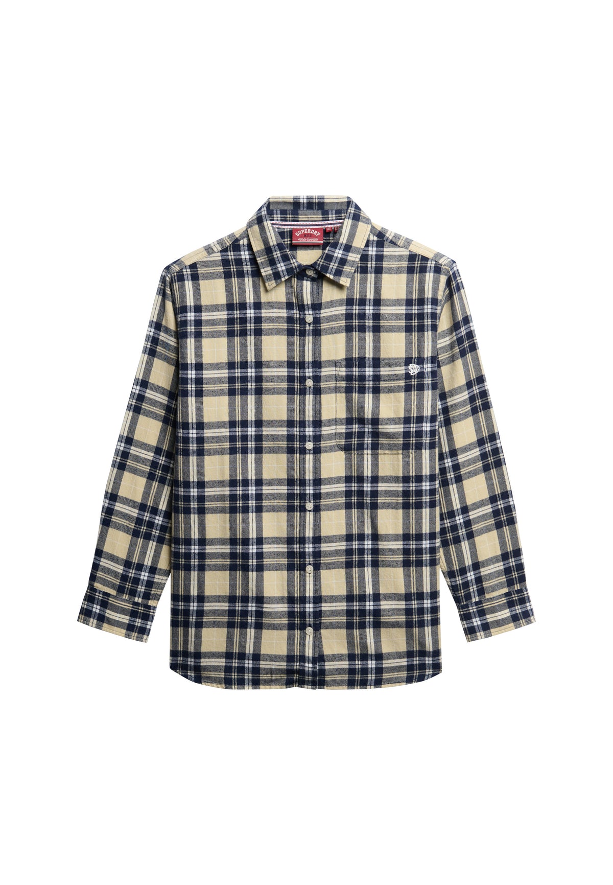 CHECK FLANNEL BOYFRIEND SHIRT