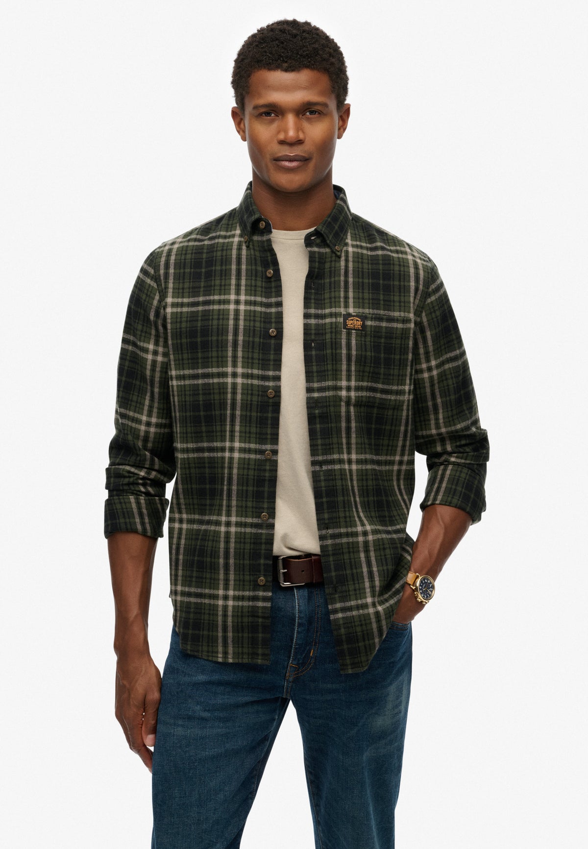L/S COTTON LUMBERJACK SHIRT