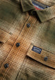Western Ombre Olive Green