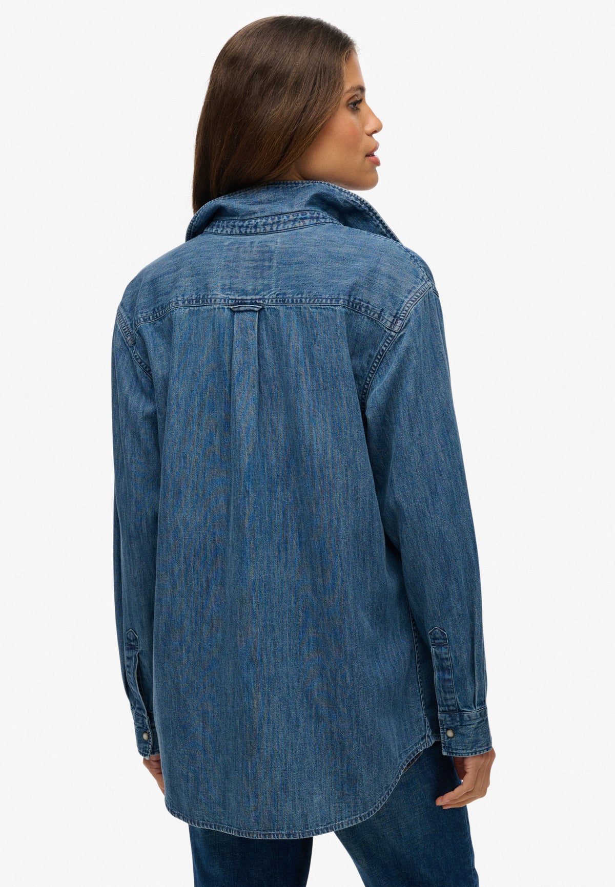 DENIM OVERSIZED SHIRT