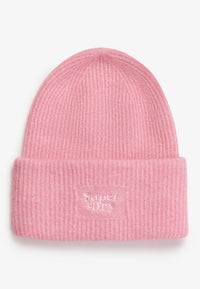 SOFT RIB KNIT BEANIE HAT