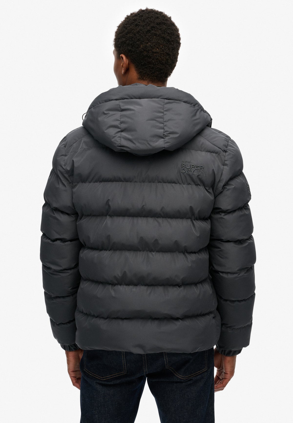 HOODED SPORTS PUFFER JACKET