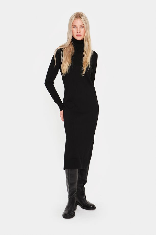 MilaSZ Roll Neck Long Dress