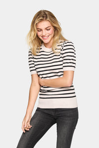 MilaSZ SS Striped Pullover