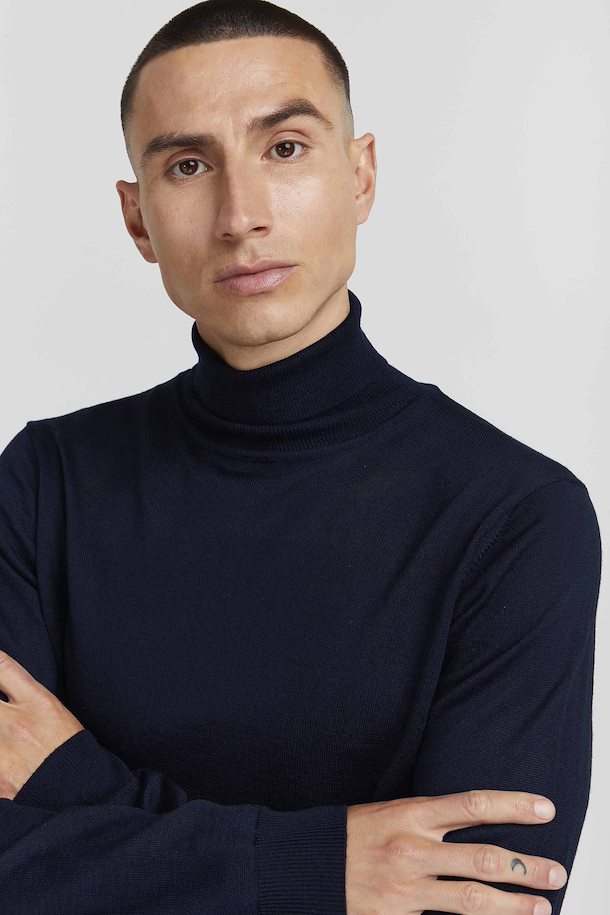 Konrad Merino Roll Neck Knit