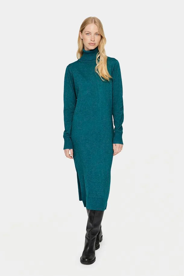 MilaSZ Roll Neck Long Dress